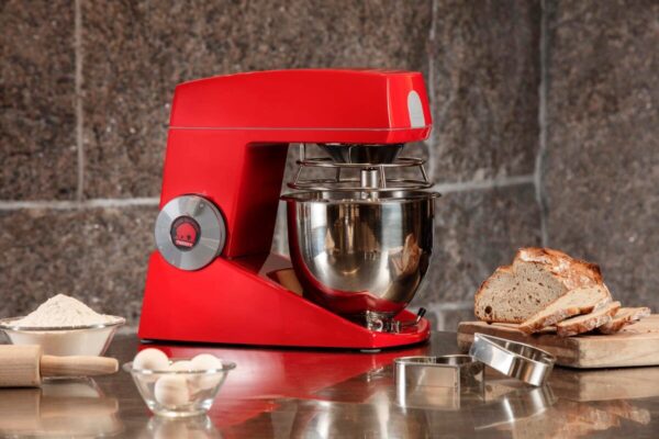 Varimixer Teddy VMIM005-8306Z planetáris mixer, piros színben - Image 2