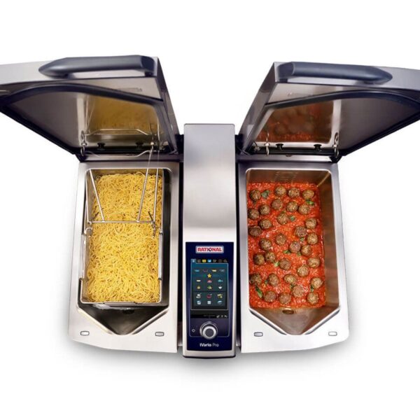 Rational iVario Pro 2-S Multifunkciós billenőserpenyő, 2 x 25 literes kapacitás, KUKTA funkcióval - Image 3