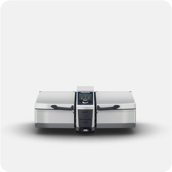 Rational iVario Pro 2-S Multifunkciós billenőserpenyő, 2 x 25 literes kapacitás, KUKTA funkcióval